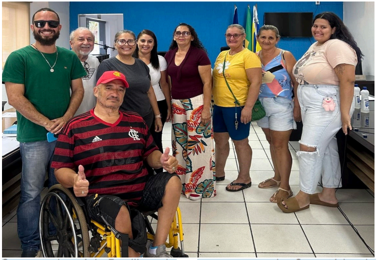 ARI BONILHA E PAULO MIRANDA FIZERAM REUNIÃO PARA A 3ª FESTA DO MILHO VERDE.