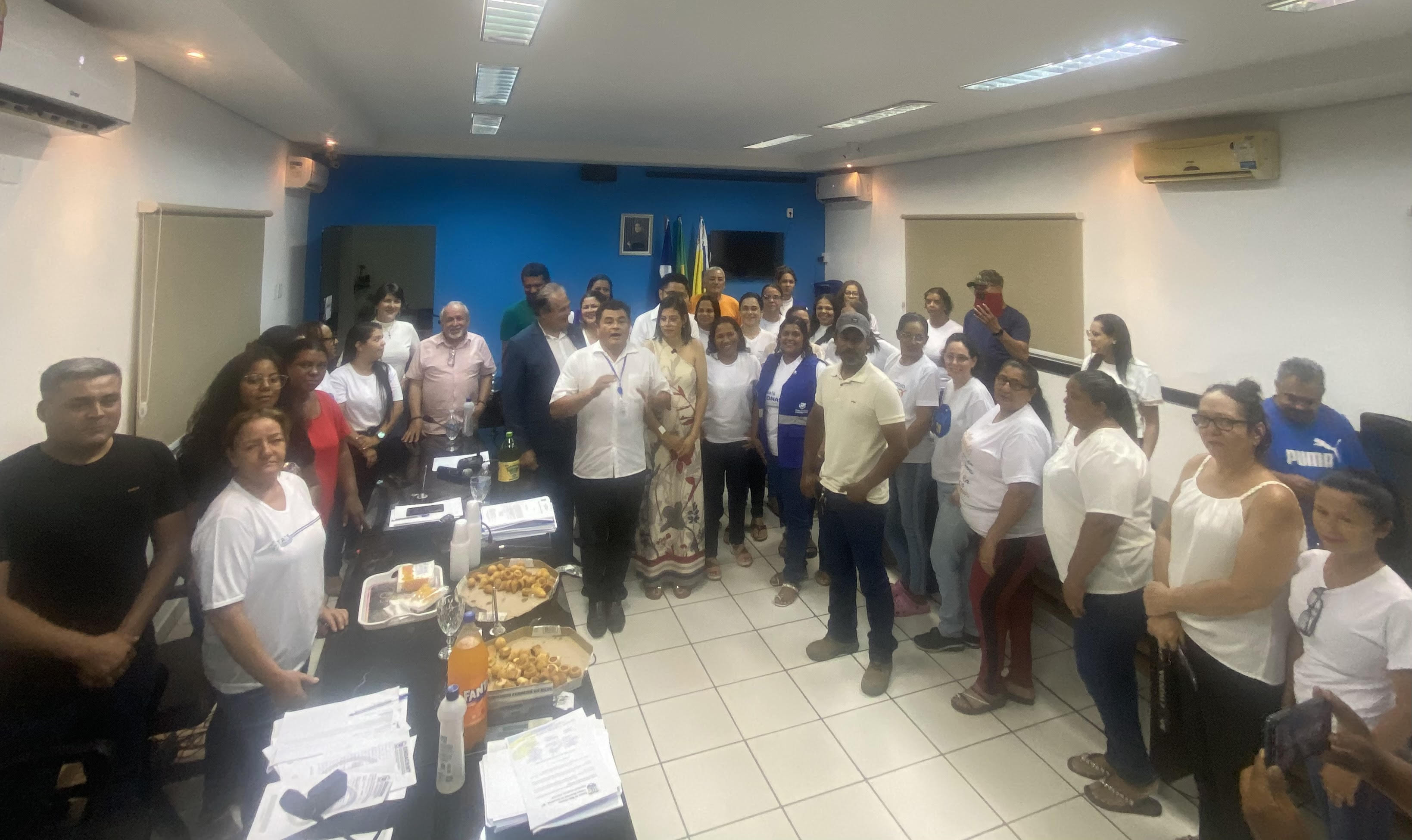 CÂMARA PROMOVEU REUNIÃO COM DIRIGENTES SINDICAIS DOS ACES E ACSS