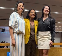 PRESIDENTE DA CÂMARA FABIANA ROCHA REALIZOU VIAGEM A BRASÍLIA