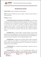 Recomenda providências preventivas em relação à violação das normas eleitorais em eventos carnavalescos.